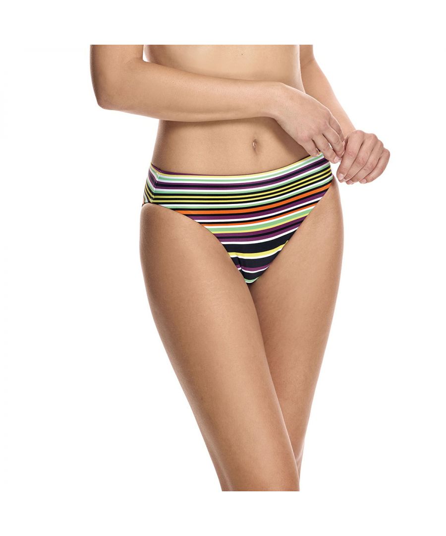 ORY Womenss high leg bikini bottom W231055 - Multicolour - Size Medium