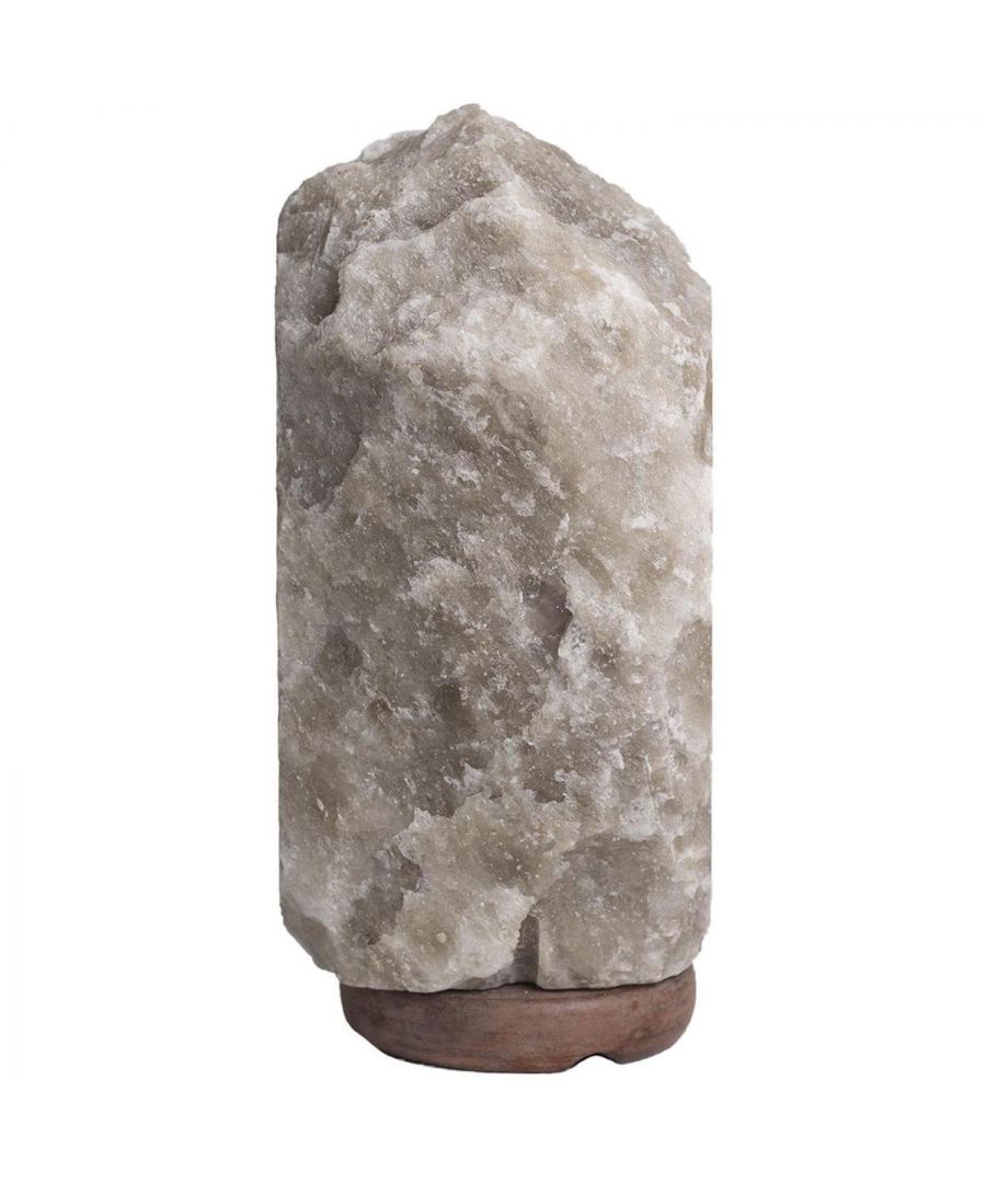 Image for Haven Natural Therapeutic Himalayan Grey Salt Lamp With Dimmer Medium