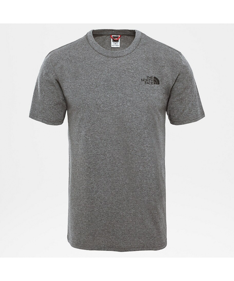 Image for Men’s The North Face Short Sleeve Simple Dome T-Shirt, TNF Medium Grey Heather