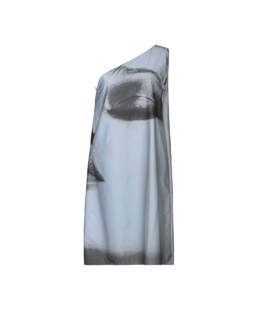 - Composition: 100% polyester - Printed - Concealed side zip closure - Machine wash (delicate) - Made in Italy - MPN S73CU0278 S49767_905 - Gender: WOMEN - Code: DRS 2D 2 LE 04 O32 S2 T