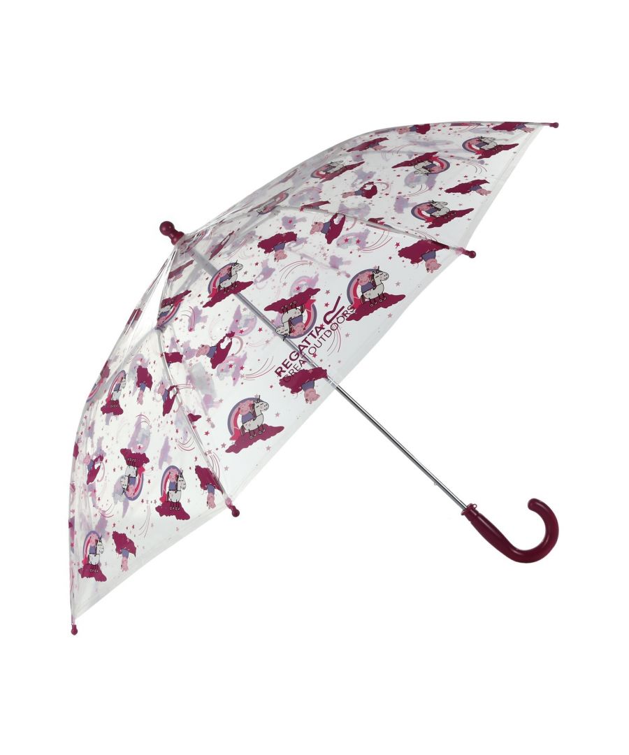 regatta childrens unisex wonder peppa pig stick umbrella (raspberry radiance) - pink - one size