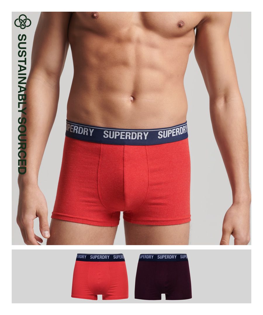 These Trunks are comfortable and stylish, featuring an elasticated waistband and our signature branding. Prepare for the day with luxurious softness.Elasticated waistbandTrunk styleSignature branding