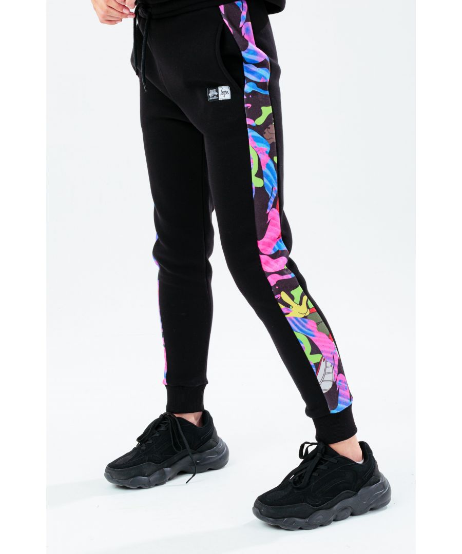 Image for Space Jam X Hype. Fluro Toon Squad Camo Kids Joggers
