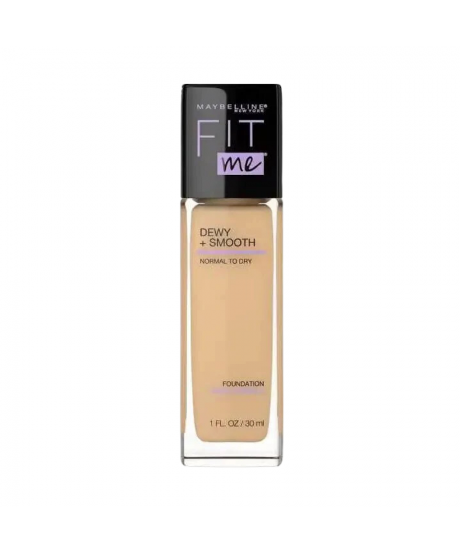 Maybelline New York Womens Fit Me Dewy + Smooth Foundation 30ml - 225 Medium Buff - One Size