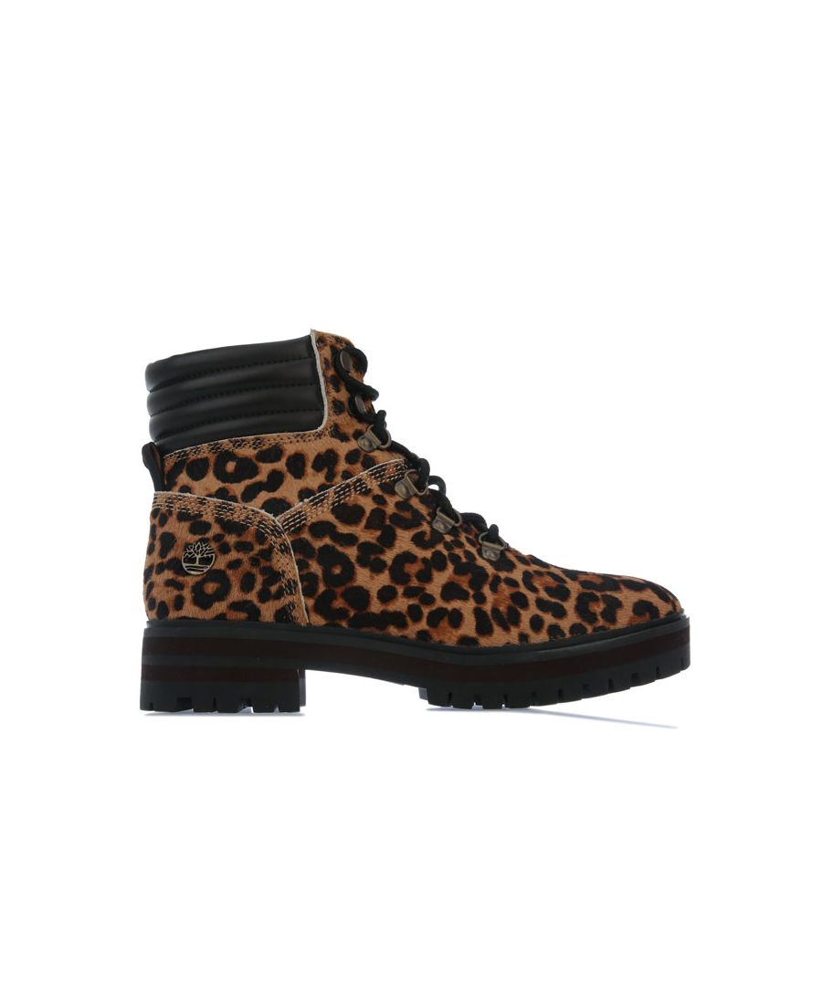 Women's Timberland London Square Mid Hiker Boots in Animal Print