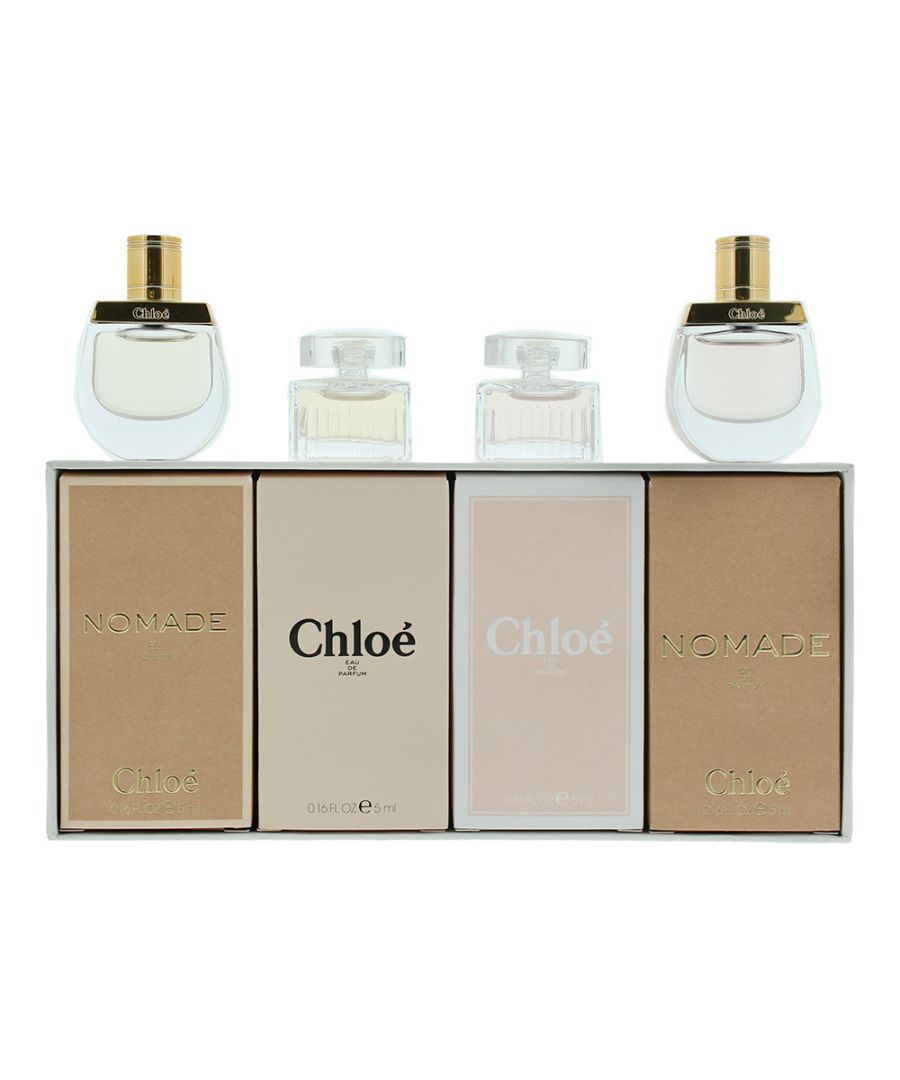 Image for Chloe 4 Piece Miniature Fragrance Collection - Gift Set For Women