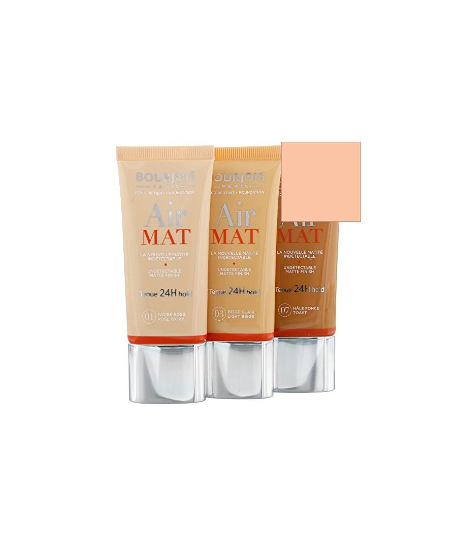 Image for Bourjois Air Mat Mattifying Foundation 30ml - 07 Hale Fonce (Toast)