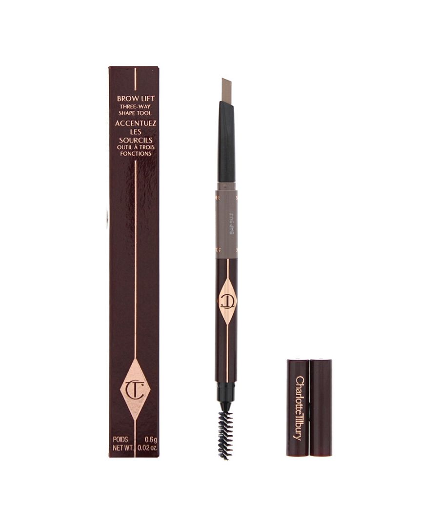 This easy-to-use cream-wax refillable eyebrow pencil works to fill, add shape and structure to your brows.