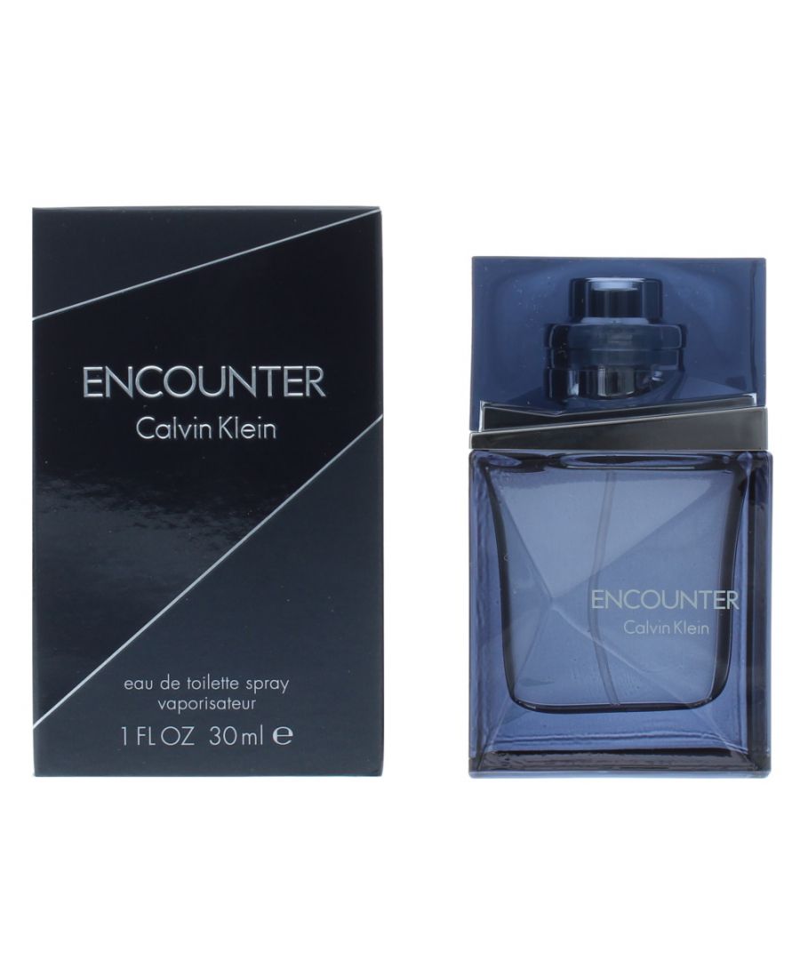 Calvin Klein Encounter was launched in 2012 as a woody spicy fragrance for men. It is described as a sexy mysterious dark and bold scent very addictive and sensual. Encounter scent notes consist of zesty mandarin with cardamom rum and pepper beautifully combined with Egyptian jasmine patchouli cognac oud Atlas cedar and sensual musk. This charming masculine scent has been recommended to be worn during the night.