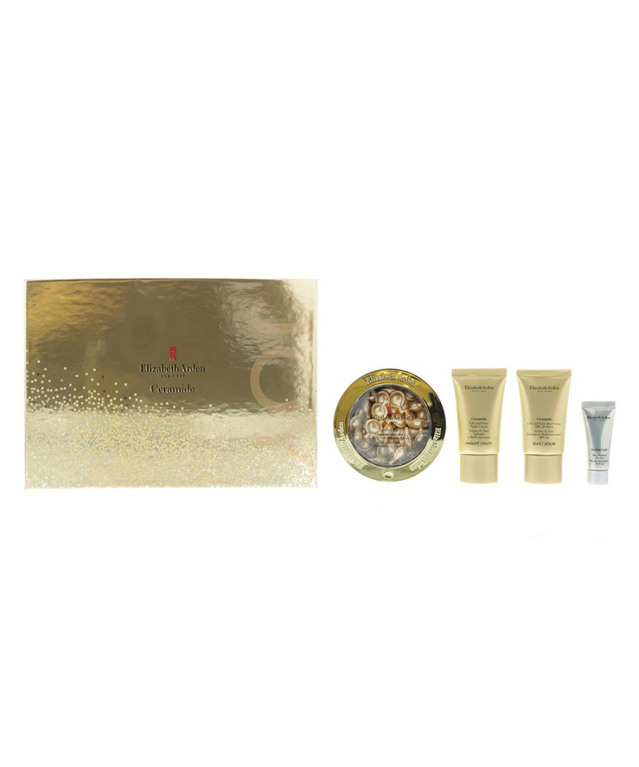Advanced Ceramide Capsules Daily Youth Restoring Serum  60 Capsules Total 28ml  Ceramide Lift And Firm Day Cream SPF 30 15ml  Ceramide Lift And Firm Night Cream 15ml  SUPERSTART Skin Renewal Booster 5ml