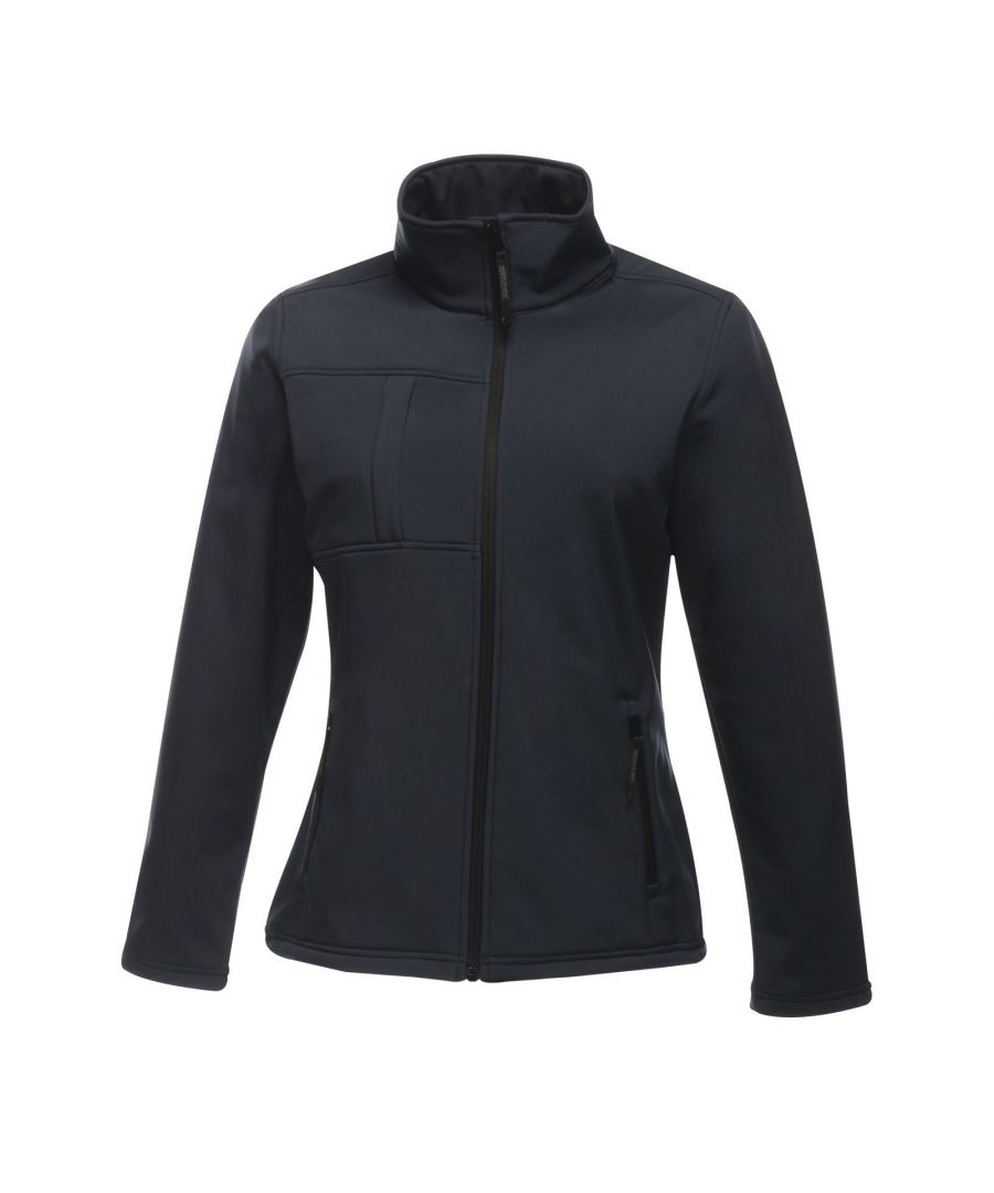 Regatta Professional Womens/Ladies Octagon II Waterproof Softshell Jacket - Navy - Size 10 UK
