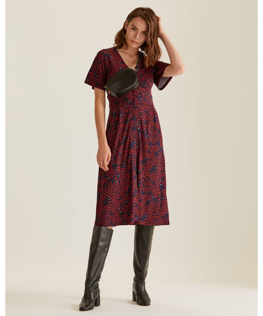 jigsaw jersey dress