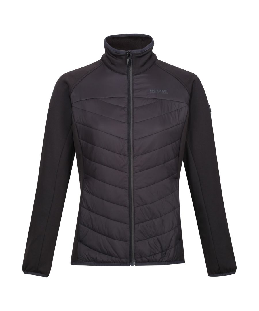 Image for Regatta Womens/Ladies Clumber II Hybrid Insulated Jacket (Black)