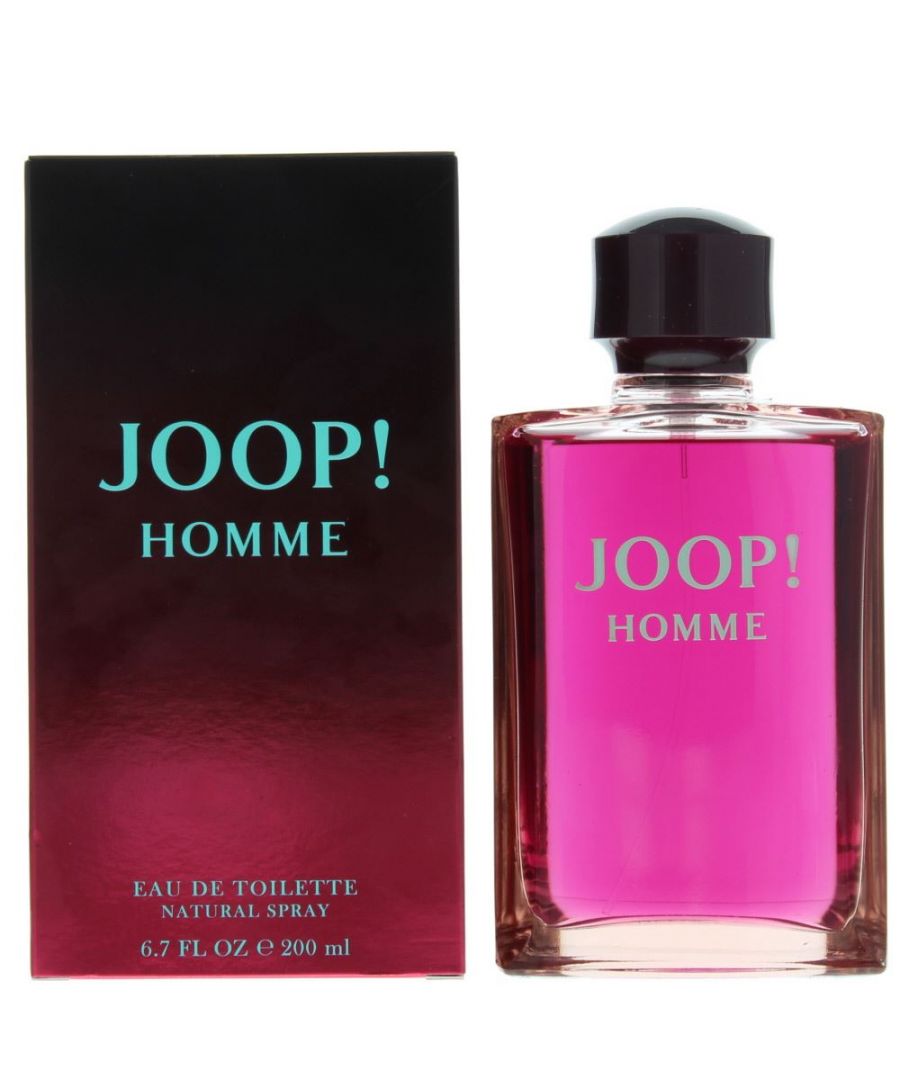 Joop Homme by Joop Is an oriental fougere fragrance for men. Top notes orange blossom mandarin orange lemon and bergamot. Middle notes jasmine heliotrope lilyofthevalley cardamom and cinnamon. Base notes sandalwood tonka bean patchouli and vanilla. Joop Homme was launched in 1989. A unique signature fragrance. Please note that this item is brand new and in its original box. However this item is sold by the manufacturer without cellophane.