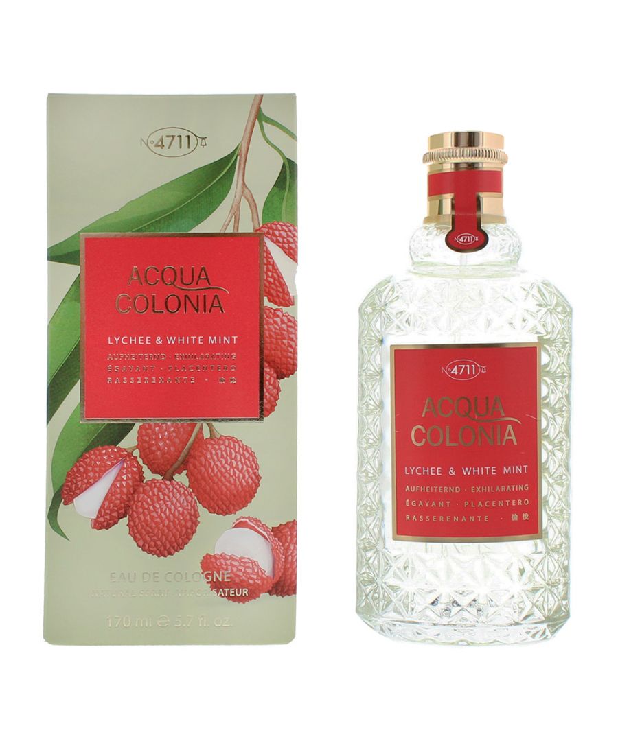 4711 Acqua Colonia Lychee & White Mint is a fruity tropical aromatic fragrance for women and men. The fragrance features notes of Litchi and Mint. 4711 Acqua Colonia Lychee & White Mint was launched in 2020.
