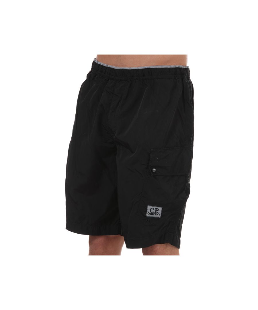 Image for Men's C.P. Company Swim Shorts in Black