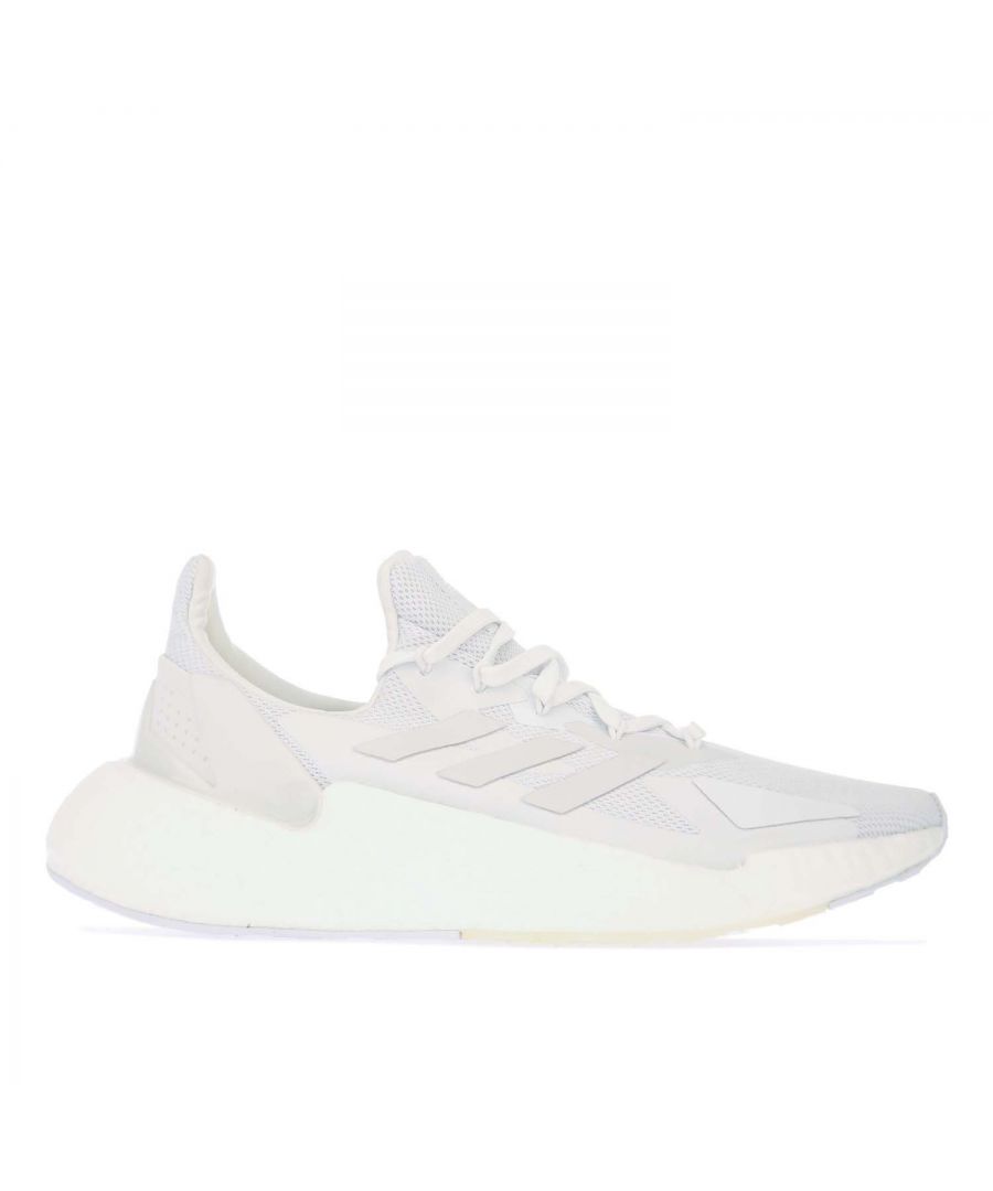 Mens adidas X9000L4 Running Shoes in white.- Textile upper.- Lace closure.- TPU overlays.- Responsive Boost midsole.- Regular fit.- Rubber outsole. - Textile upper  Textile lining  Synthetic sole.- Ref.: FW8387