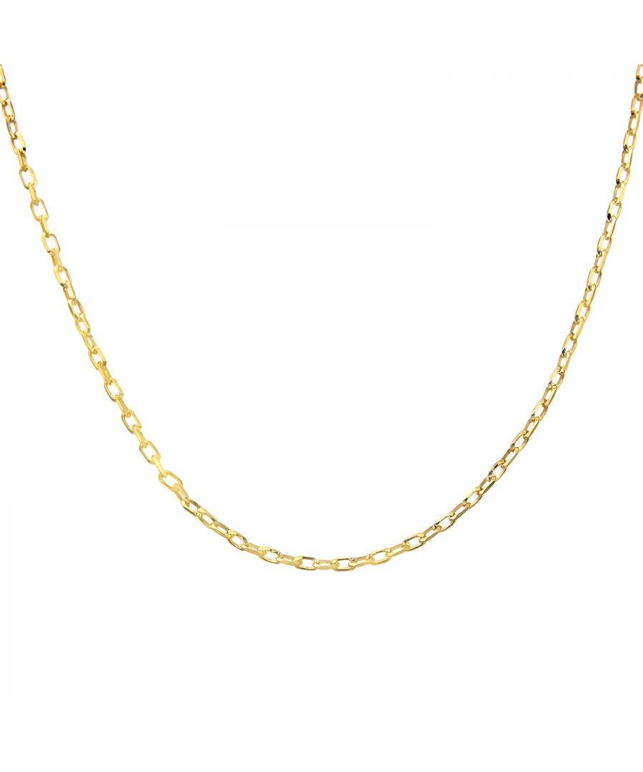 # 9K (375) Yellow Gold: 2.6gr; # Dimension: 51cm x 0.1cm