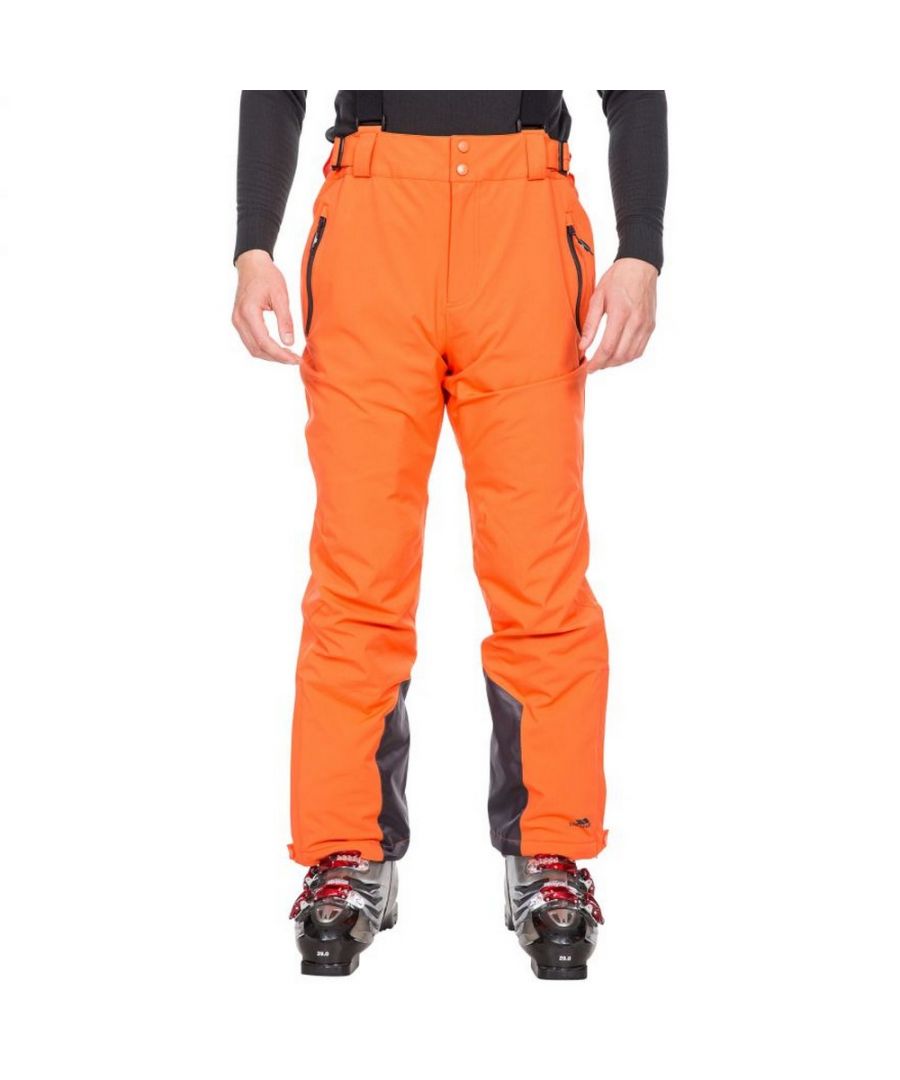 Image for Trespass Mens Trevor Ski Trousers (Orange)