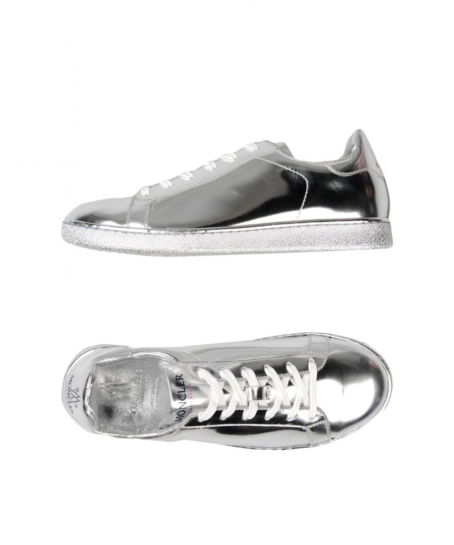 Image for Moncler Gamme Rouge Womens Silver Leather Sneakers