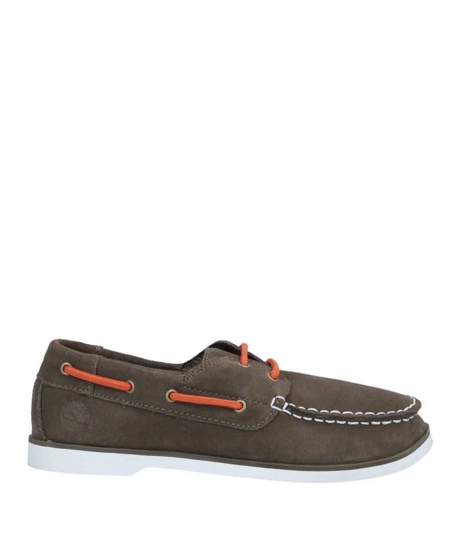 Image for Timberland Boys' Khaki Leather Shoes in Khaki
