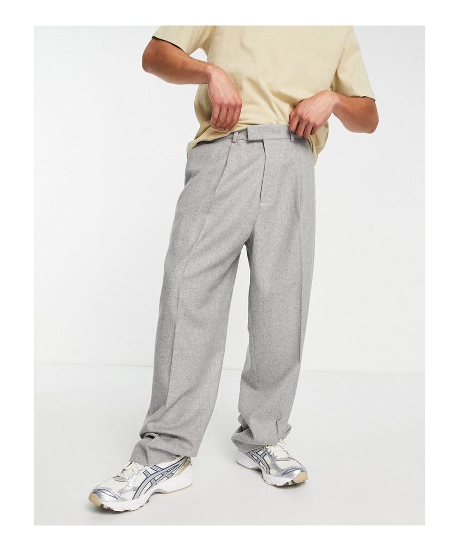 Trousers by Topman Next stop: checkout Regular rise Side pockets Wide leg  Sold By: Asos