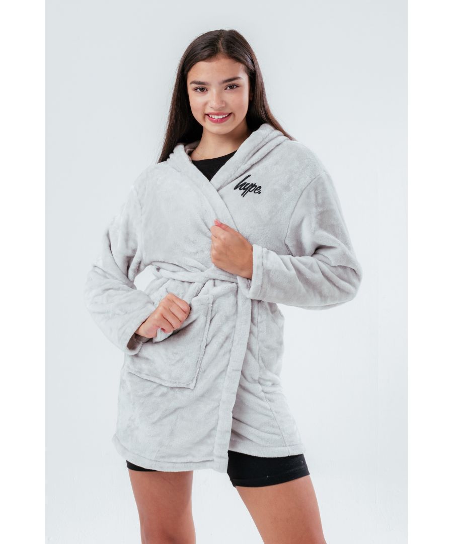 Image for Hype Grey Kids Robe