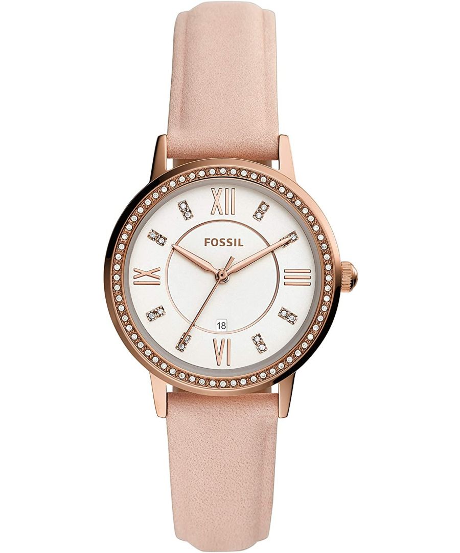 Fossil Gwen dameshorloge Roze ES4877