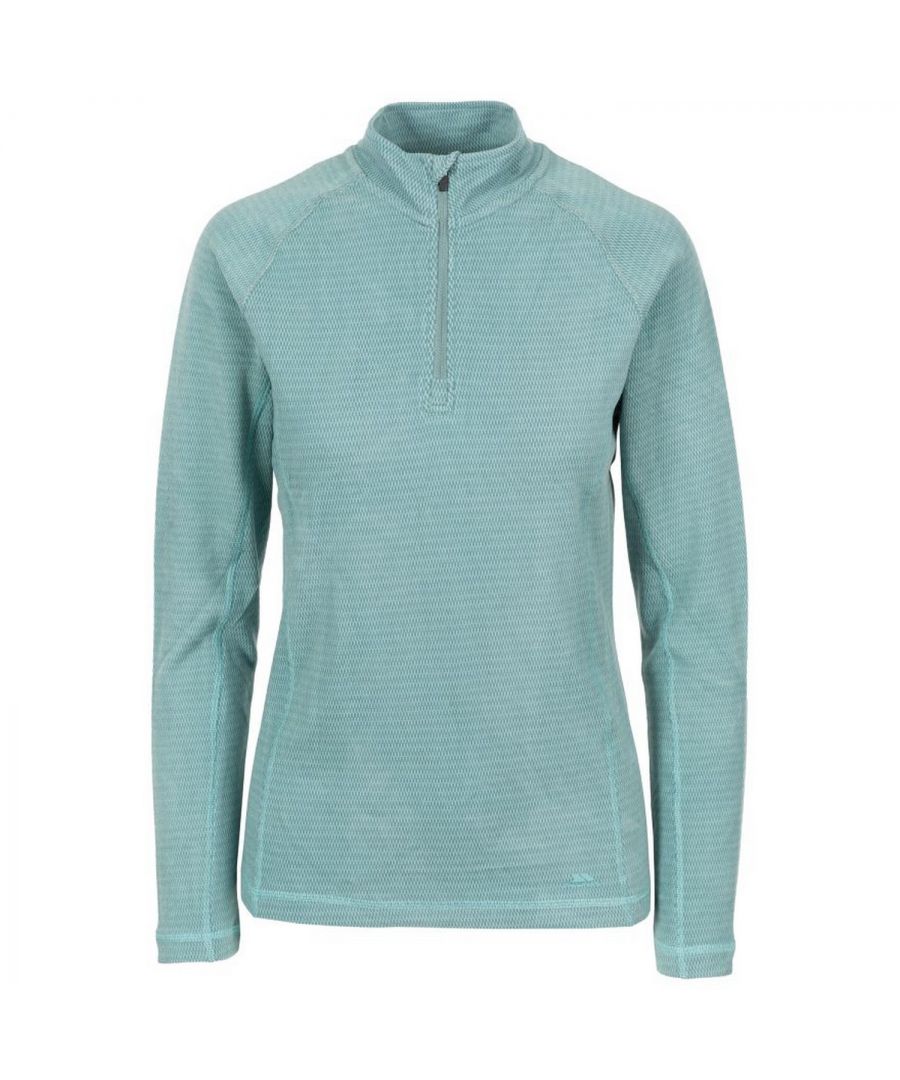 91% Polyester, 9% Elastane. Fabric: Knitted. Design: Logo. Sleeve-Type: Long-Sleeved, Raglan. Neckline: Zip Neck. Contrast Stitching, Contrast Zip, Flat Seams. Fabric Technology: Quick Dry.
