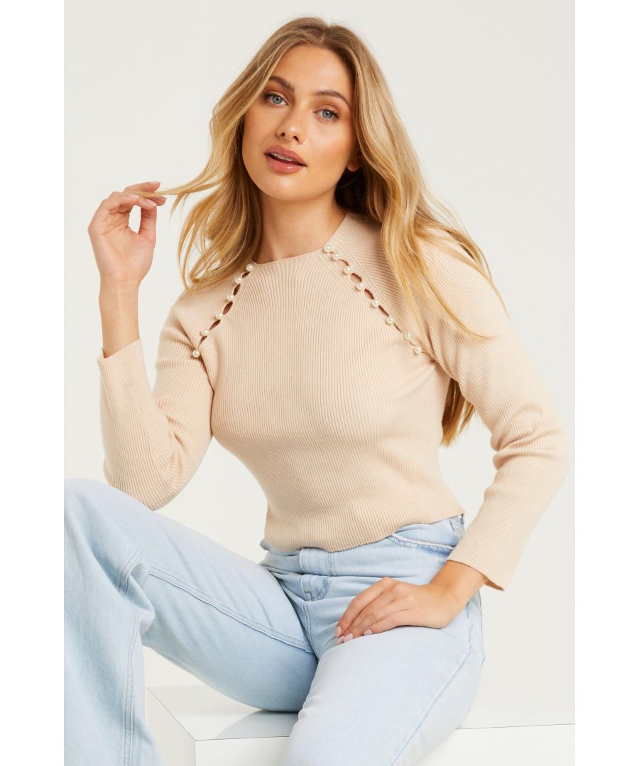 Image for Stone Pearl Knitted Jumper