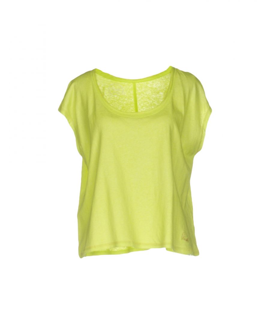 Image for Nenette Acid Green Linen T-Shirt