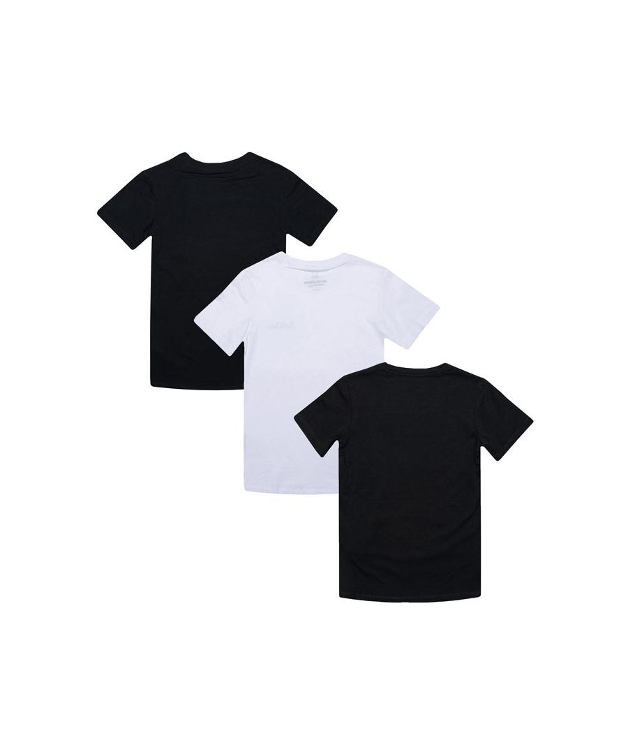 Image for Boy's Jack Jones Junior Winks 3 Pack T-Shirt in Multi colour