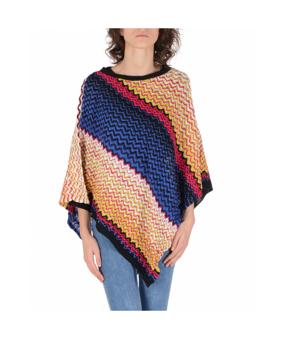 By: Missoni- Details: POT8PSD56160003- Color: Multicolor - Composition: 55%PC + 40%WO + 5%WS - Measures: 70X70 cm - Made: ITALY - Season: FW