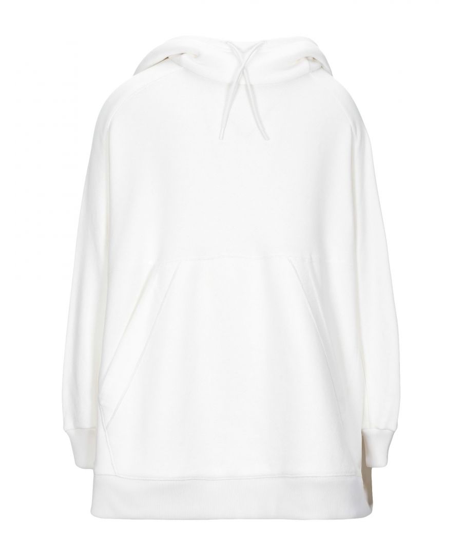Image for Y-3 White Cotton Hoodie