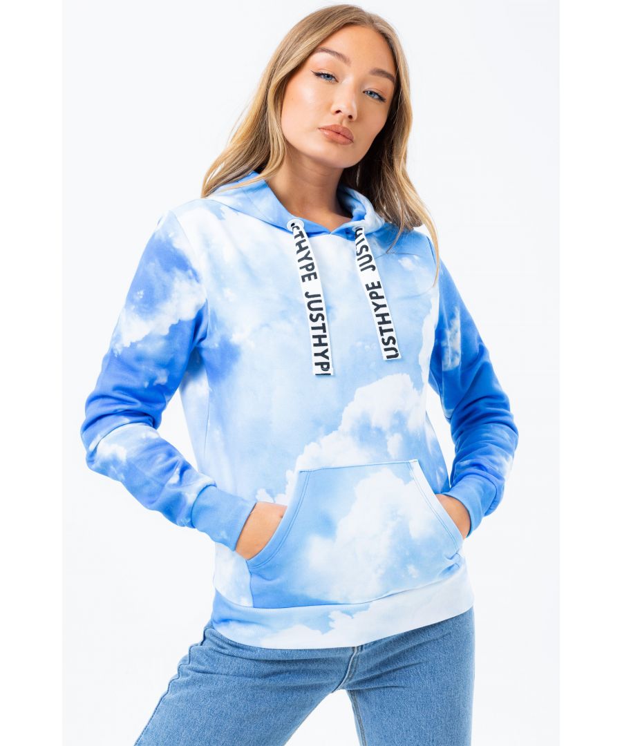 The HYPE. Womens Pullover Hoodie is your new go-to jumper. Featuring supreme comfort with a fixed hood, kangaroo pocket and fitted hem and cuffs. Designed in a womens pullover shape. Wear with HYPE. joggers for the ultimate loungewear fit or with jeans for a casual look. Machine washable.