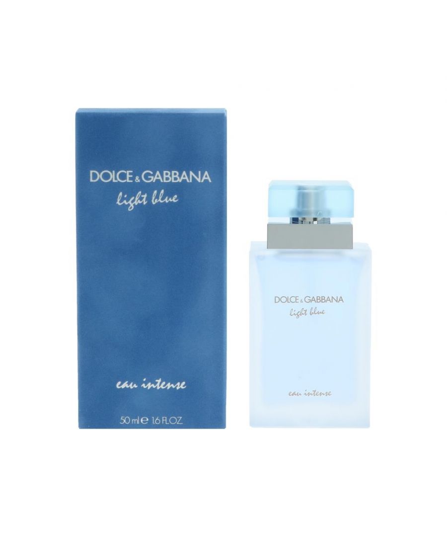Light Blue Eau Intense by Dolce  Gabbana is a floral fruity fragrance for women. Top notes lemon granny smith apple. Middle notes marigold jasmine. Base notes amberwood musk. Light Blue Eau Intense was launched in 2017.