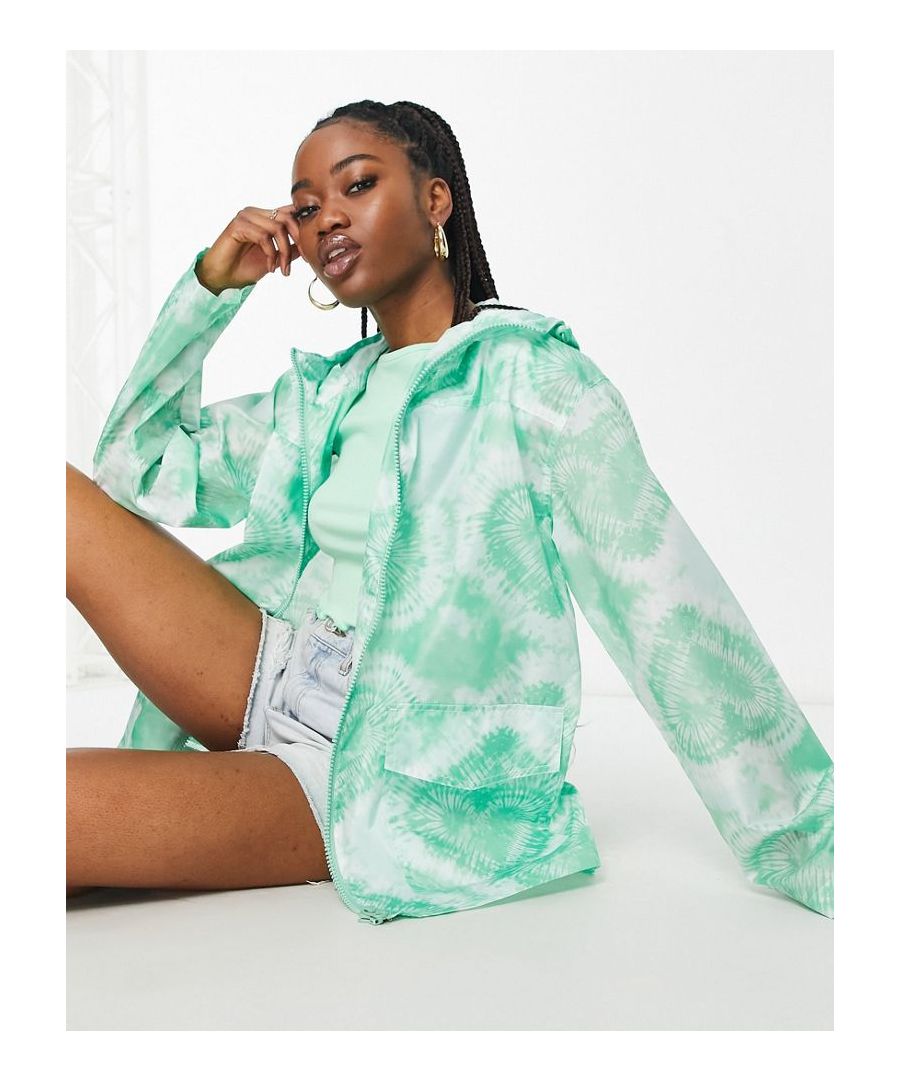 Raincoat by ASOS DESIGN Save it for a rainy day Showerproof finish Toggle hood Zip fastening Side pockets Relaxed fit  Sold By: Asos