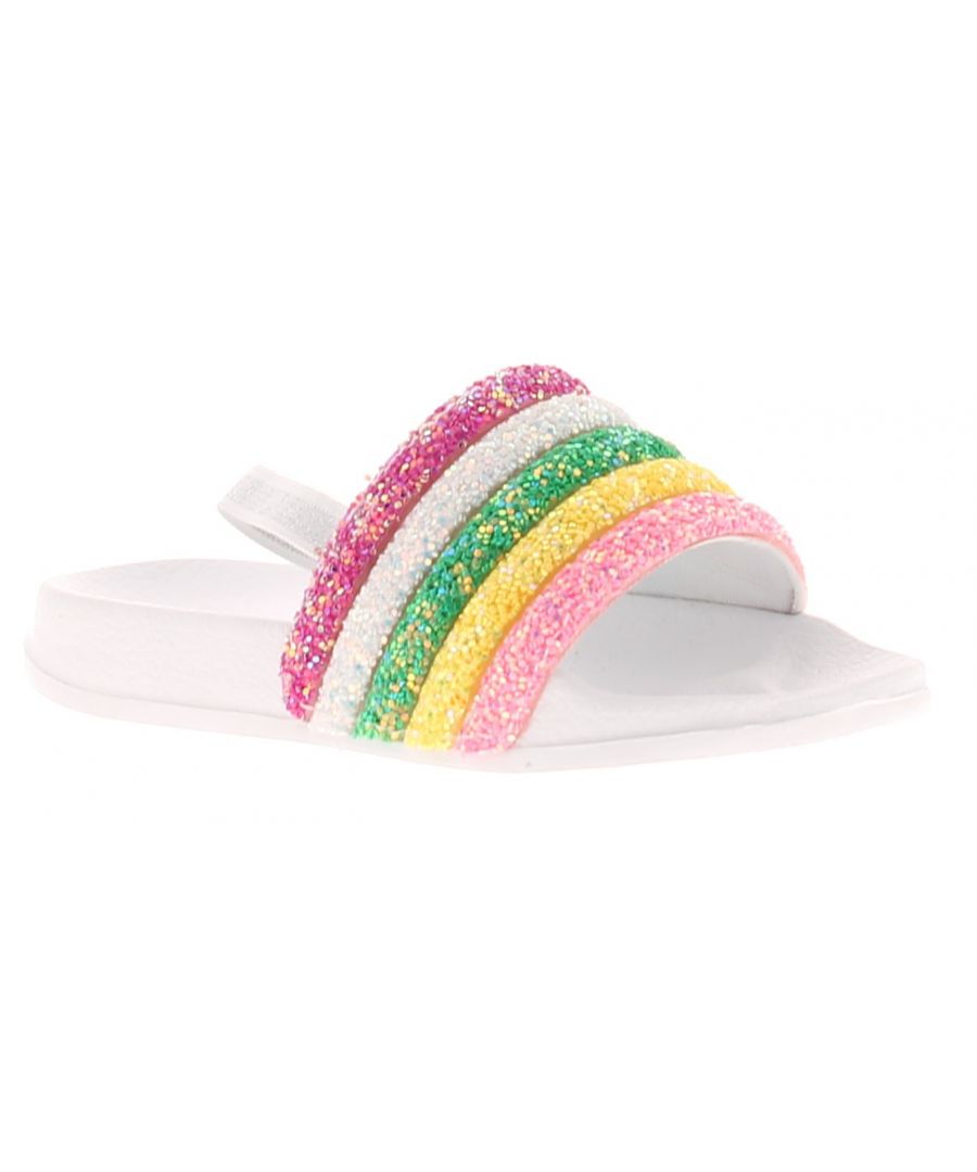 Miss Riot Rainbow Girls Synthetic Material Summer Sandals Multi 