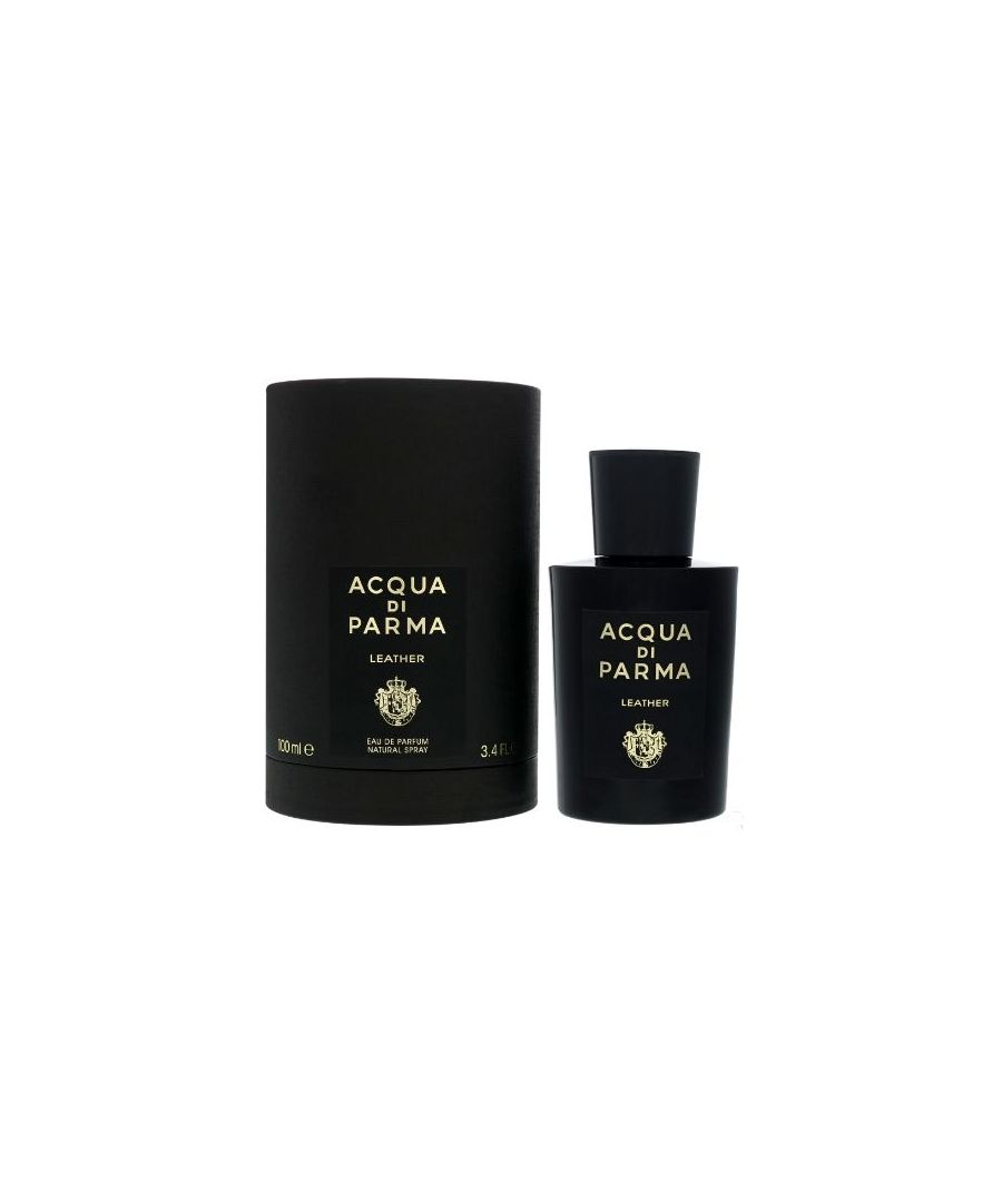 Leather Eau de Parfum is a Leather fragrance for women and men and was launched in 2019 by Acqua Di Parma. Top notes are Raspberry, Brazilian Orange and Sicilian Lemon; middle notes are Rose, Red Thyme, Honeysuckle and Petitgrain; base notes are Leather, Guaiac Wood and Cedar.