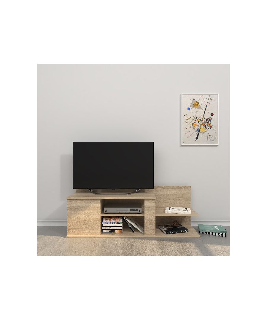 Image for HOMEMANIA Marshall TV Stand, in Sonoma