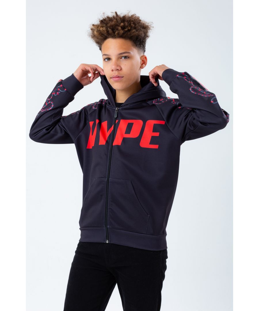 The HYPE. Kids Pullover Hoodie is your new go-to jumper. Featuring supreme comfort with a fixed hood, kangaroo pocket and fitted hem and cuffs. Designed in a unisex kids pullover shape paired with a genderless design. Wear with HYPE. joggers for the ultimate loungewear fit or with jeans for a casual look. Machine washable.