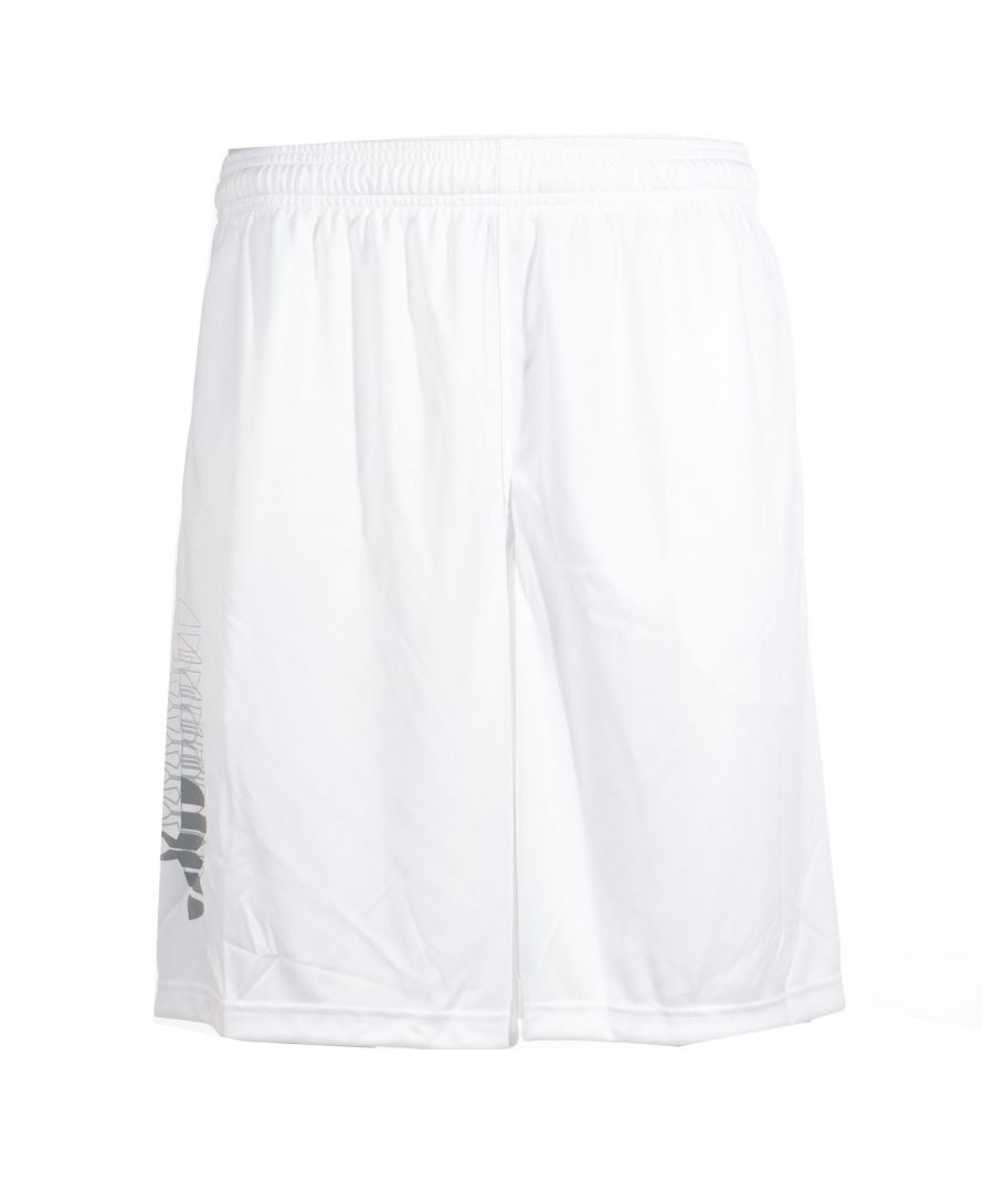 Image for Under Armour HeatGear Graphic Loose Mens Short White