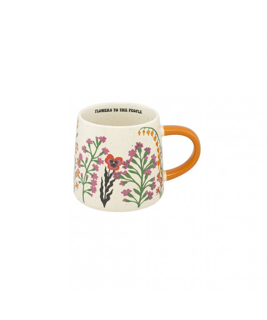 Our iconic Billie mug, updated with our new hand-painted Paper Pansies print is part of our Trail Blazers collection - celebrating the ones who see differently. Our print was inspired by pioneer, Mary Delany, who was known for her botanic drawings and paper art. \nA much-loved shape in strong and durable stoneware, our Billie mug holds 380ml - perfect for sipping hot chocolates, cappuccinos, flat whites, teas, infusions…we’ll leave that bit up to you.