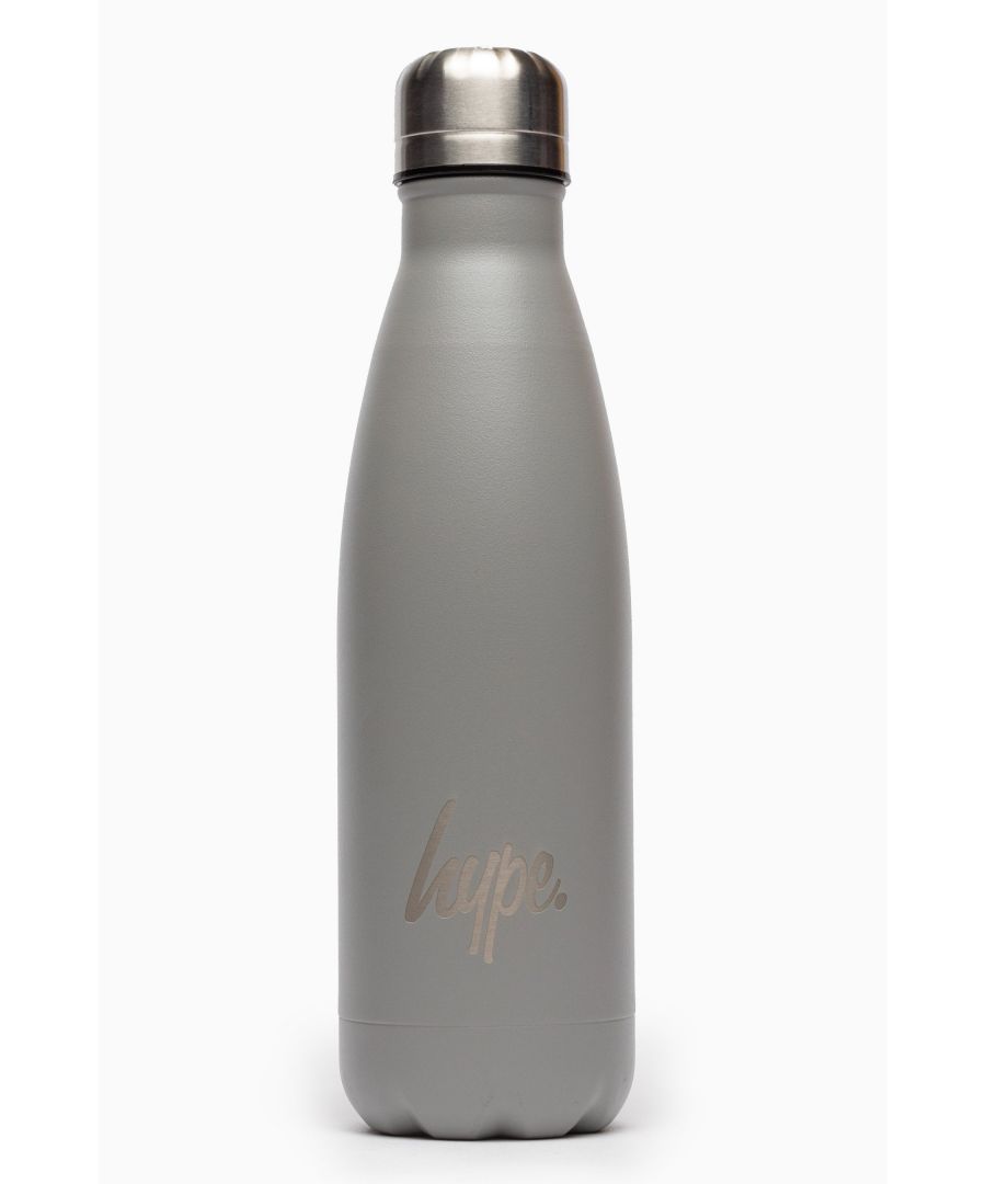 Image for Hype Grey Powder Coated Bottle - 500Ml