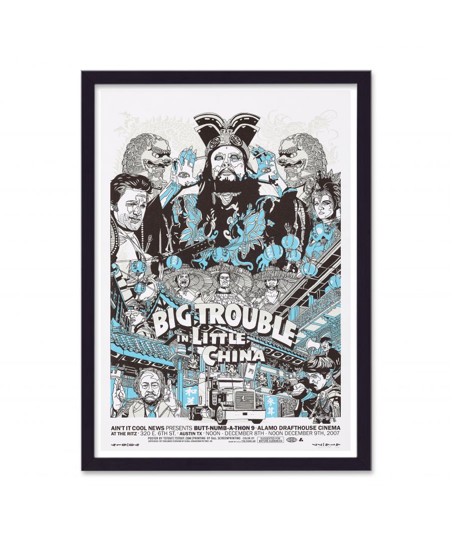 Image for Big Trouble in Little China V1 Reimagined Movie Poster