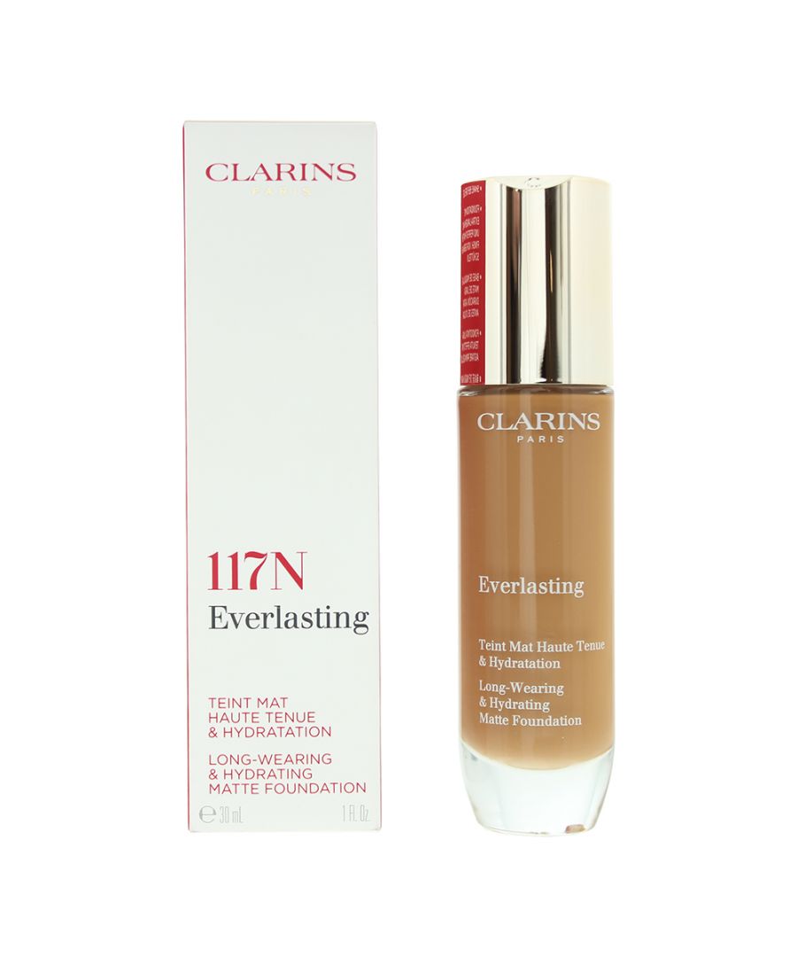 Clarins Womens Everlasting Long Wearing & Hydrating Foundation 30ml 117N Hazelnut - NA - One Size