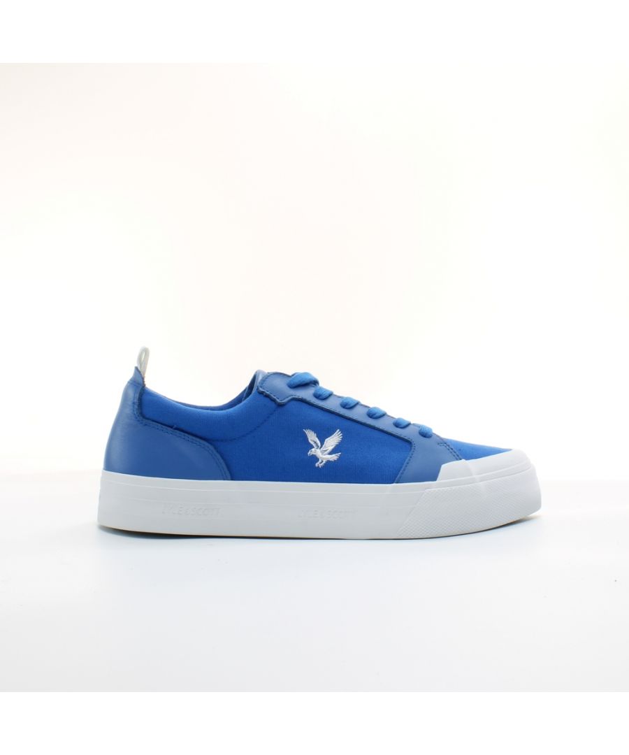 Lyle & Scott Dawson Mens Blue Trainers - Size UK 7