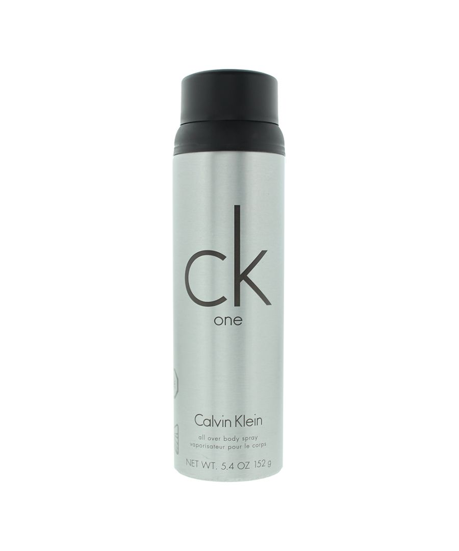 CK One is an iconic unisex fragrance, with a Citrus Aromatic scent. The fragrance was created by perfuming greats Alberto Morillas and Harry Fremont and launched in 1994 by Calvin Klein. The fragrance contains top notes of Lemon, Green Notes, Bergamot, Pineapple, Mandarin Orange, Cardamom and Papaya; heart notes of Lily-of-the-Valley, Jasmine, Violet, Nutmeg, Rose, Orris Root and Freesia; in the base of the fragrance are notes of Green Accord, Musk, Cedar, Sandalwood, Oakmoss, Green Tea and Amber. The fragrance. The scent is clean, fresh, and has Citrus and green notes poking out making it ideal for the warmer weather of Spring and Summer.
