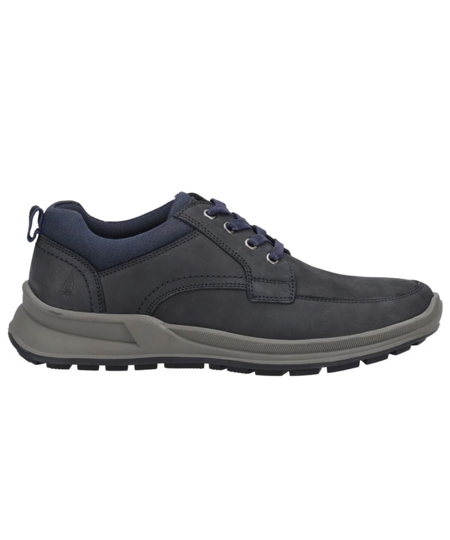 Hush Puppies Heren Adam Nubuck Veterschoenen (Marine)