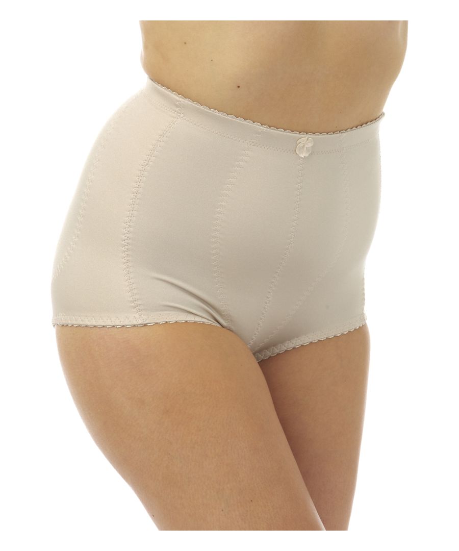 Create the perfect silhouette with these tummy shaper and lift control briefs. These super high rise knickers are the perfect ocassionwear. Lined gusset for all day comfort. Size Guide: S (10), M (12), L (14), XL (16), 2XL (18), 3XL (20).